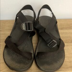 Chaco Black Strappy Sandals Men’s 12